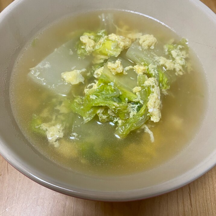 白菜 中華 スープ